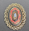 SARAH COVENTRY Vintage "Old Vienna" Brooch and Pendant 46/ LV11900012 USA