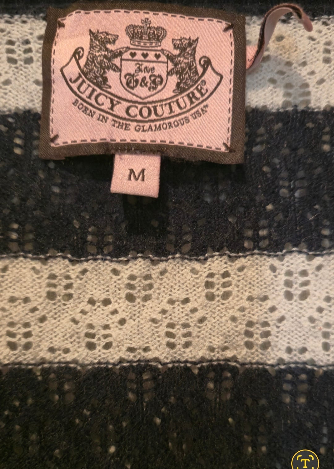 Y2K JUICY Summer Sweater Silk Blend M
