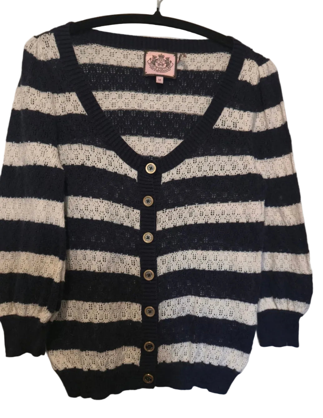 Y2K JUICY Summer Sweater Silk Blend M