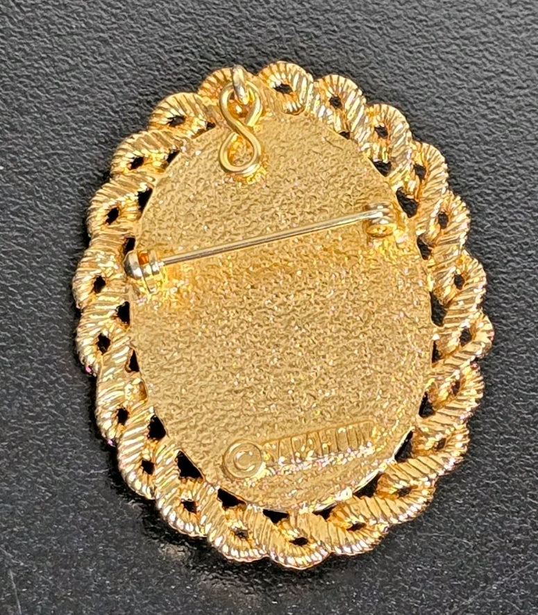 SARAH COVENTRY Vintage "Old Vienna" Brooch and Pendant 46/ LV11900012 USA