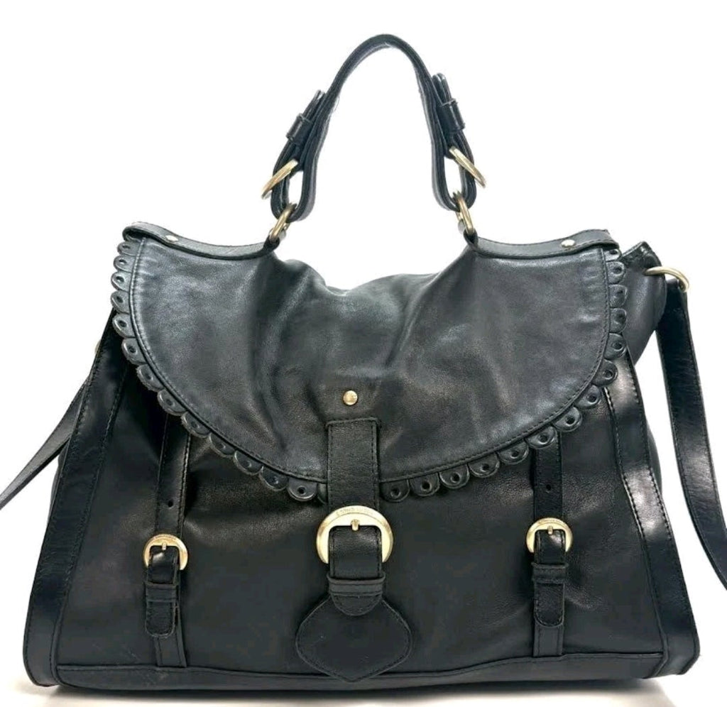LUX Authentic See by Chloe Leather Tote Bag