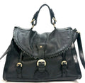 LUX Authentic See by Chloe Leather Tote Bag