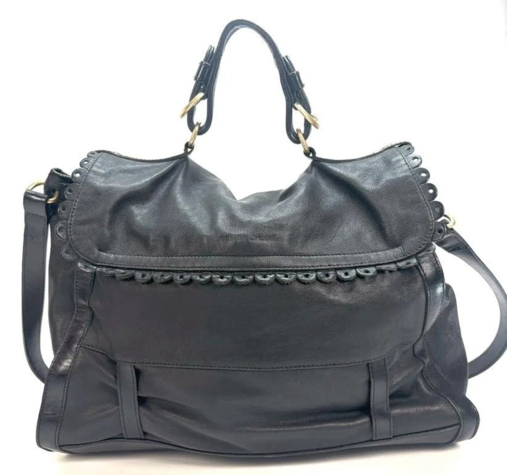 LUX Authentic See by Chloe Leather Tote Bag